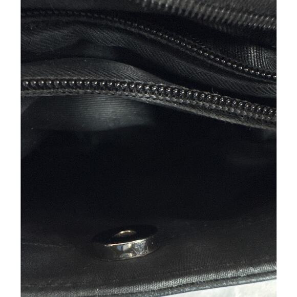 Fossil Black Leather Organizer Shoulder Bag - Picture 11 of 12